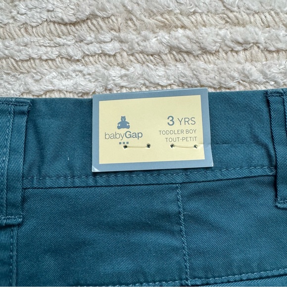 NWT Gap toddler boys turquoise chino pants - Picture 12 of 12